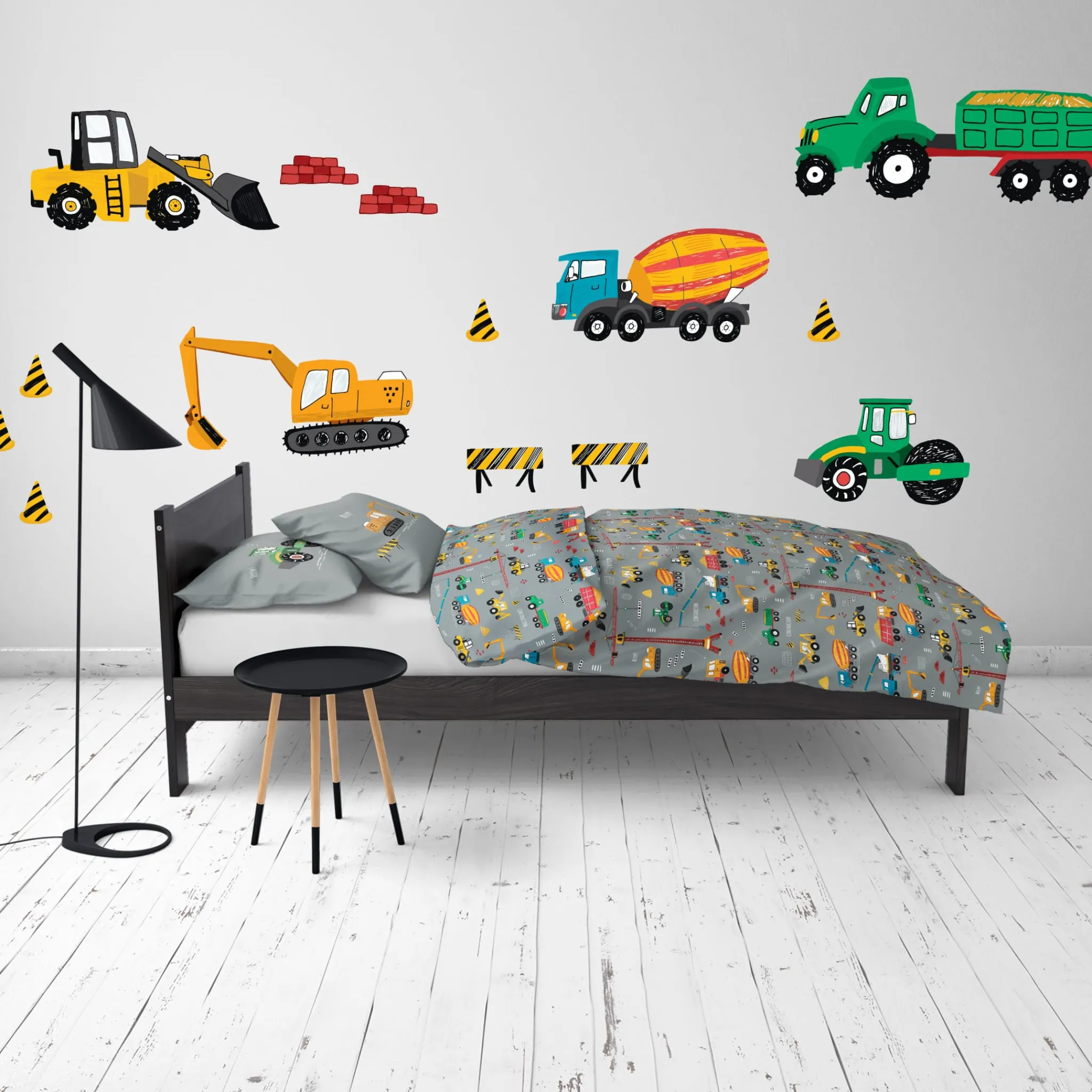 Clement - Impressions Wall Decals|Wall Decorations>Wall Stickers - Construction