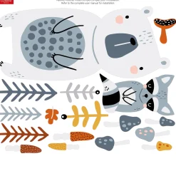 Clement - Impressions Wall Stickers - Nordic Forest