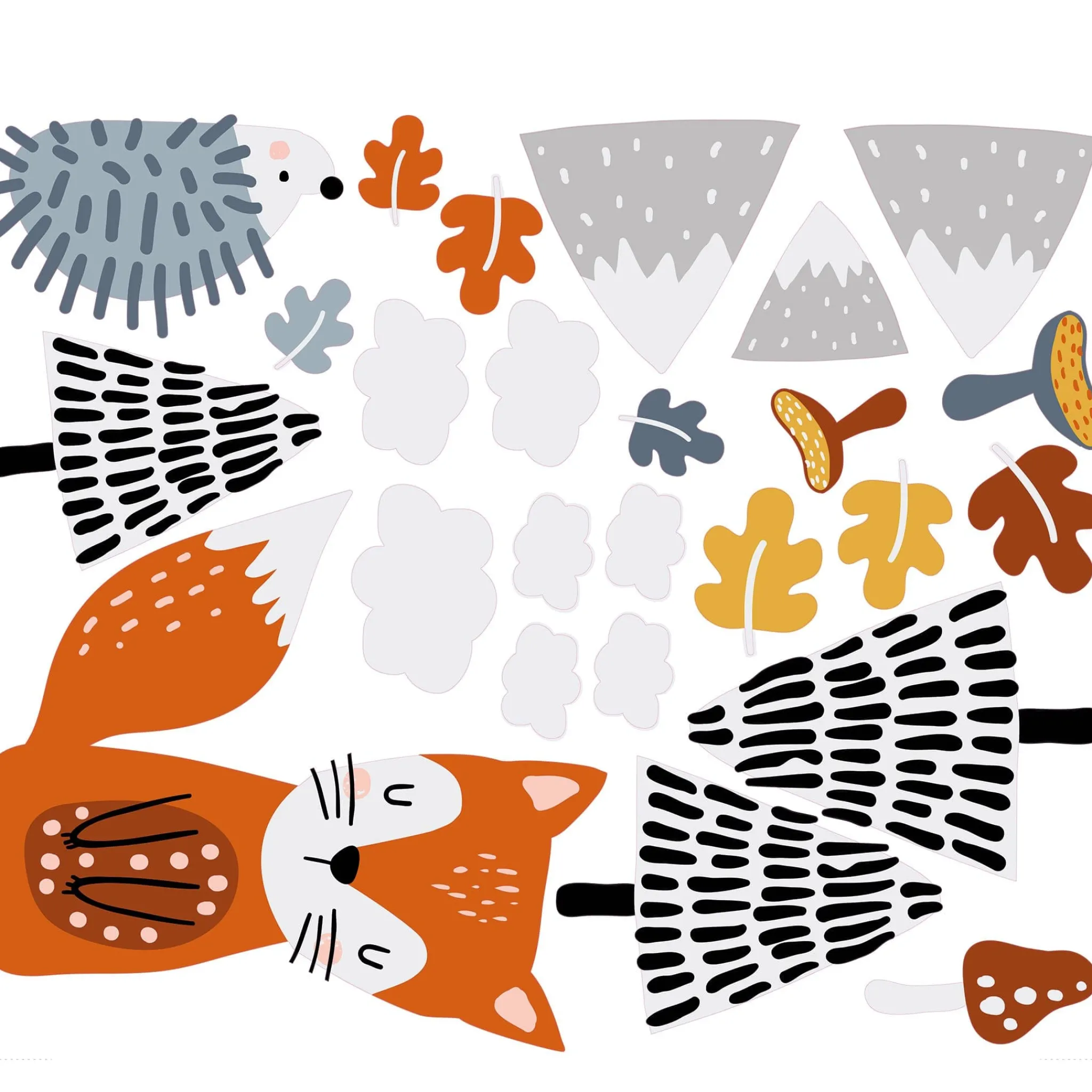 Clement - Impressions Wall Stickers - Nordic Forest