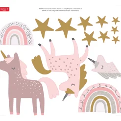 Clement - Impressions Wall Decals|Wall Decorations>Wall Stickers - Unicorn