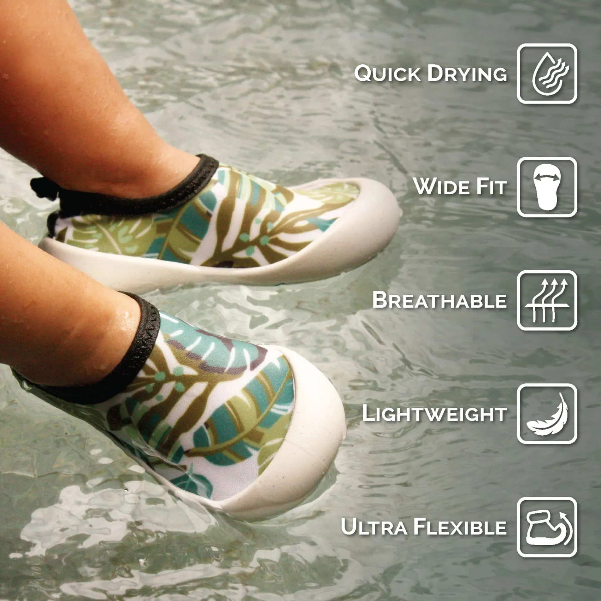 Jan n Jul Sandals|Sandals>Water Play Shoes 4-10