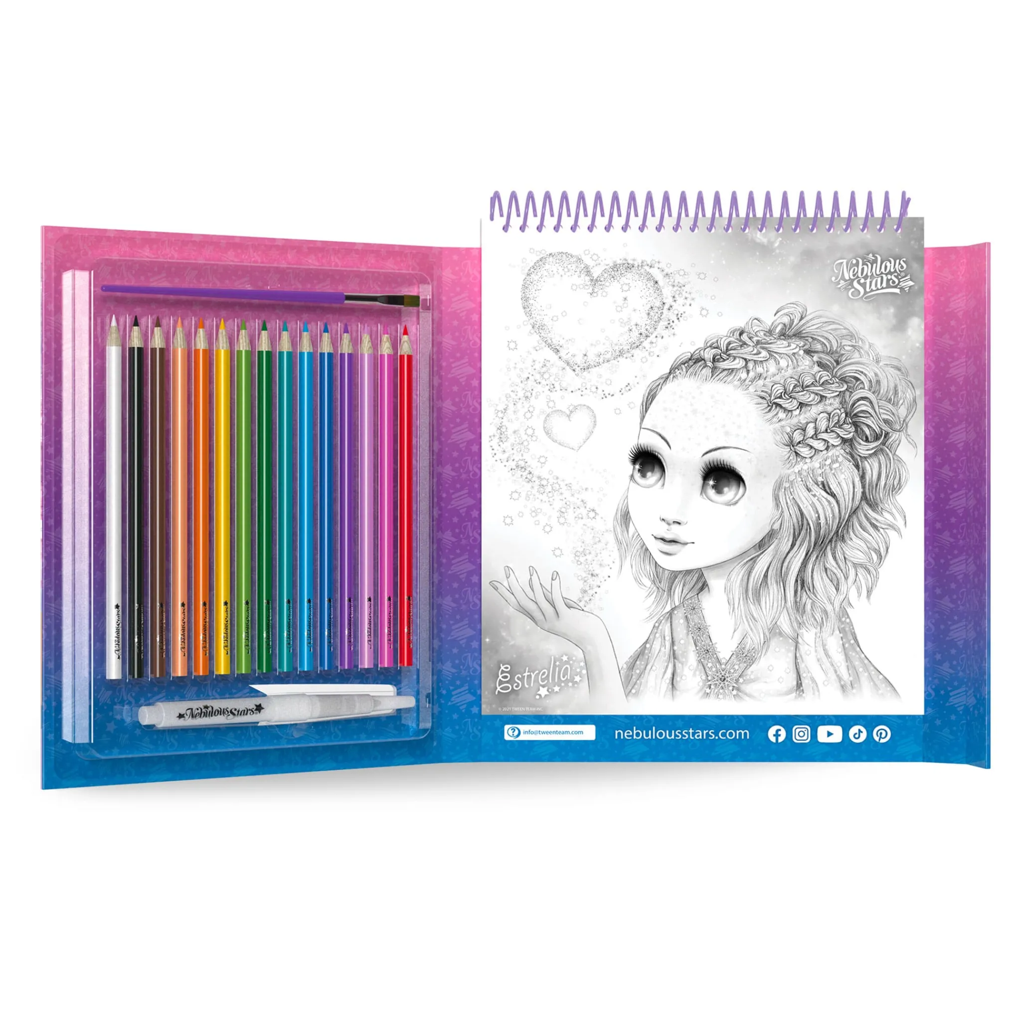 Kids Amuze Watercoloring Book Set
