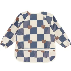 Kids Origami Waterproof Bib Long Sleeves - Bear