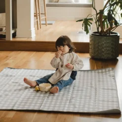 Micasso High Chairs & Booster Seats|High Chairs & Booster Seats>Waterproof Multi-Purpose Floor Mat - Sage Gingham