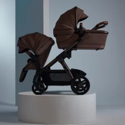 Kids Silver Cross Strollers|Strollers & Trailers>Wave 3 Stroller - Caramel