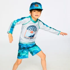 Kids/BOY Deux par Deux Waves Rashguard 2-6