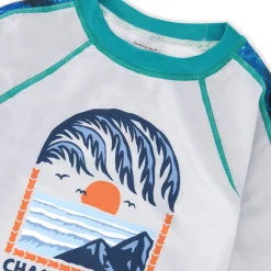 Kids/BOY Deux par Deux Waves Rashguard 2-6