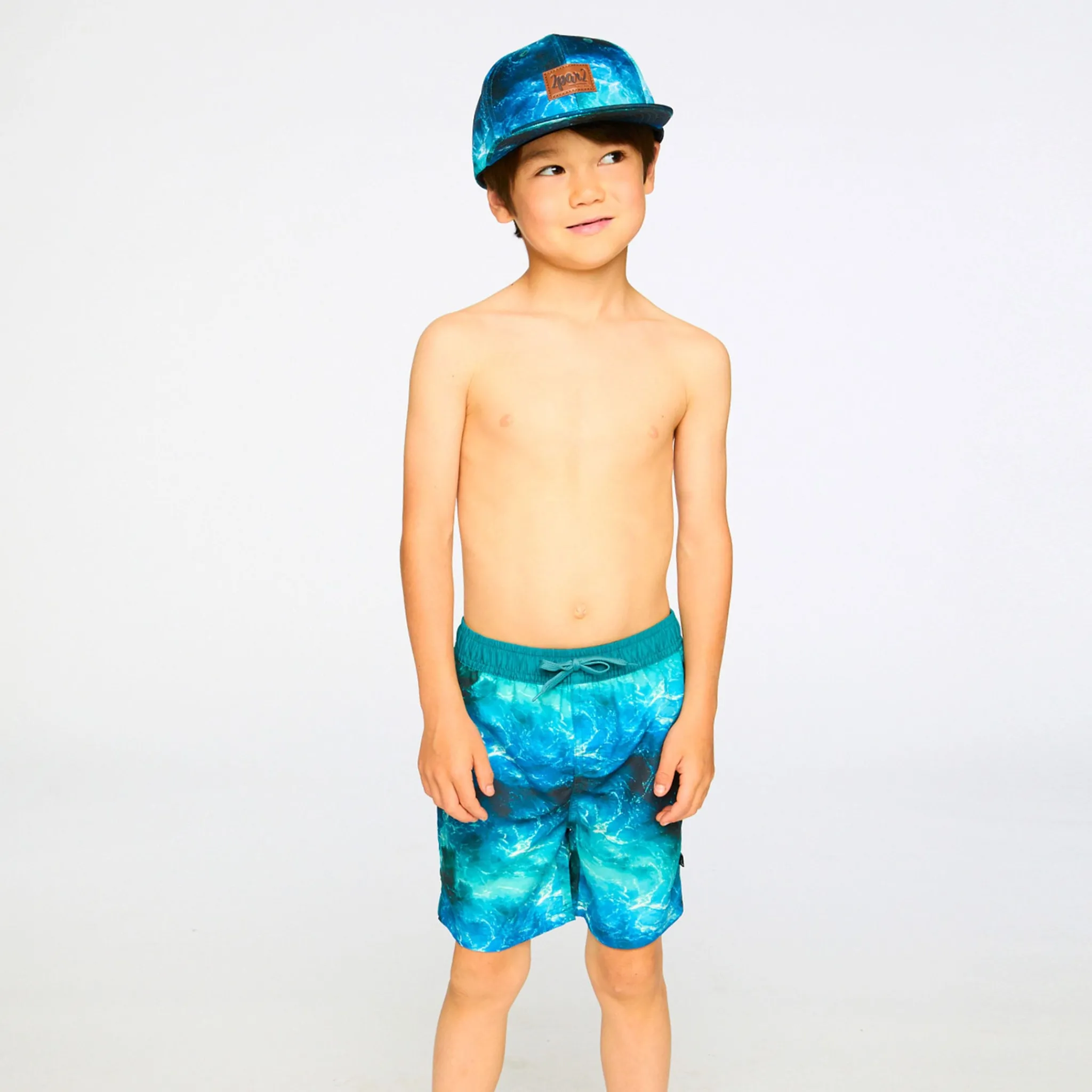 Kids/BOY Deux par Deux Swimsuits>Waves Swim Short 2-6