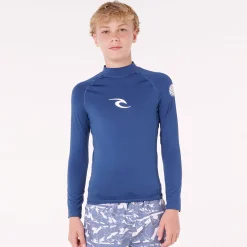 Kids/BOY Rip Curl Swimsuits>Waves Upf Rashguard 8-14