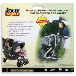 Jolly Jumper Weather Shield For Travel System And Tandem Stroller
