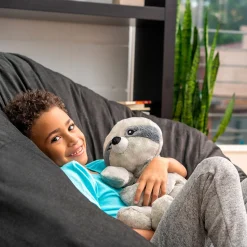 Kids Hugimals Educational & Sensory>Weighted Stuffed Animal 2kg - Sam the Sloth