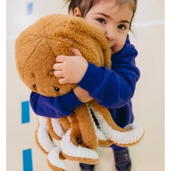 Kids Toybox Weighted Stuffed Animal 2kg - Toffee Octopus