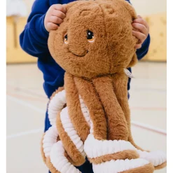 Kids Toybox Weighted Stuffed Animal 2kg - Toffee Octopus