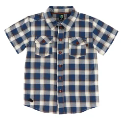 Kids/BOY Nano West Plaid Shirt 2-12