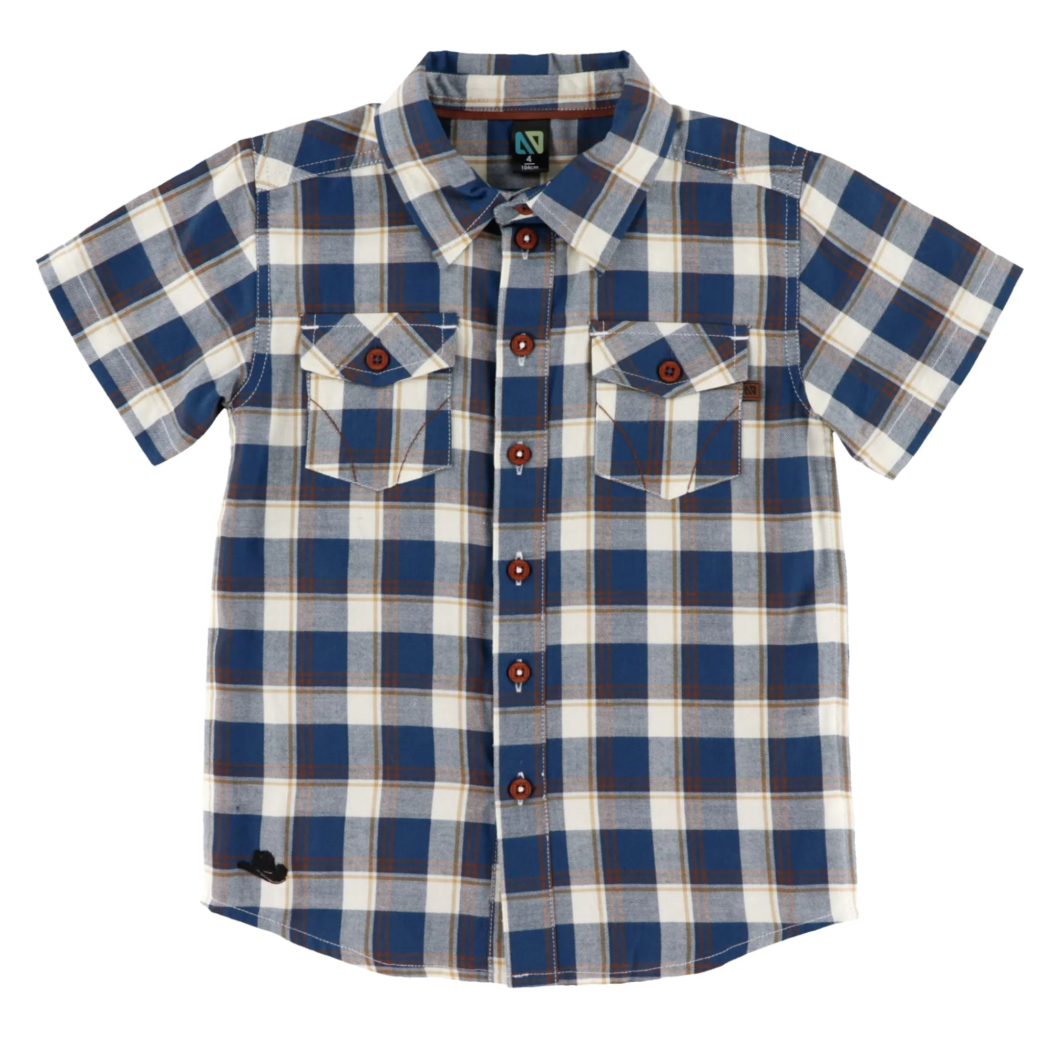 Kids/BOY Nano West Plaid Shirt 2-12