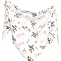 Kids Copper Pearl Wester/Boone-Swaddle Blanket