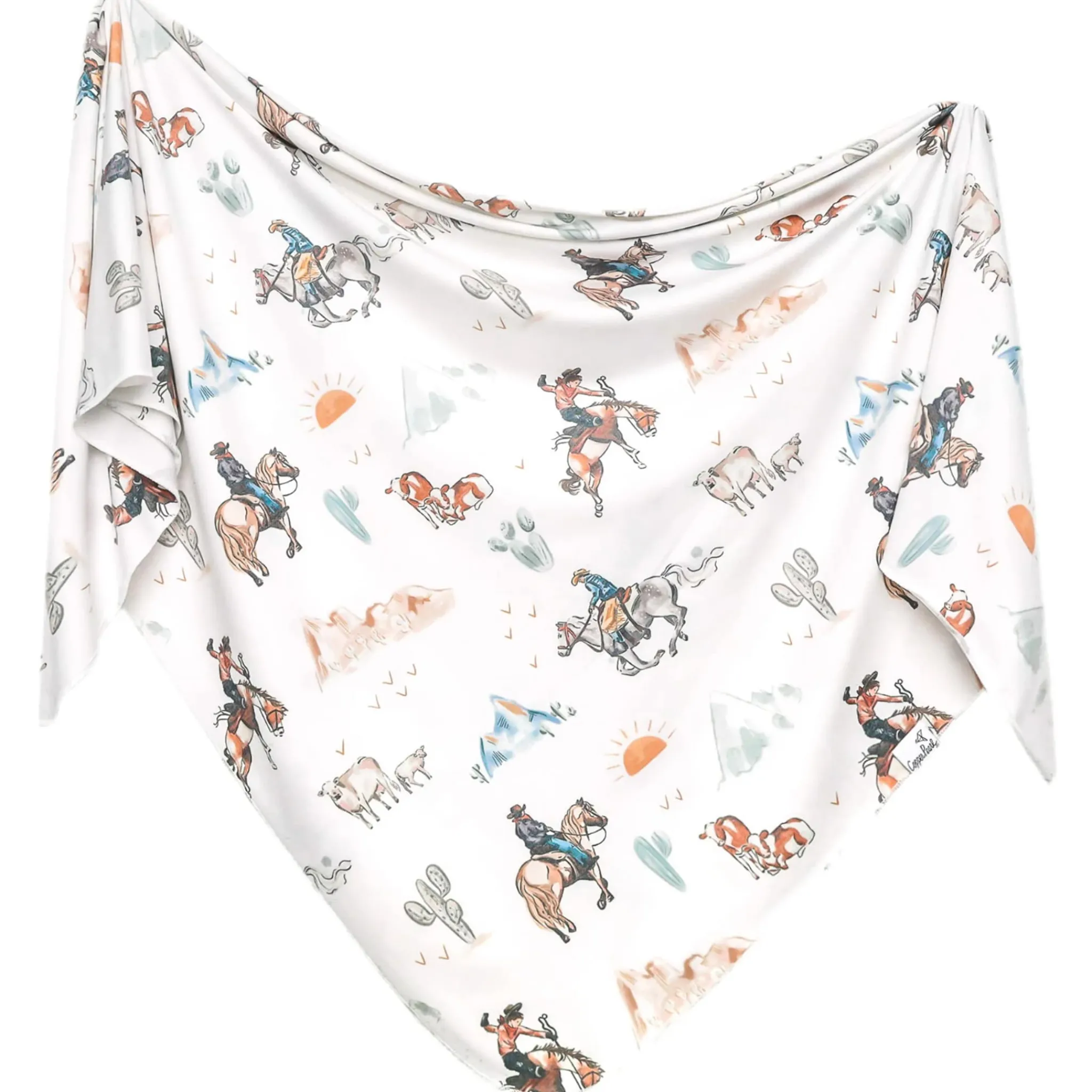 Kids Copper Pearl Wester/Boone-Swaddle Blanket