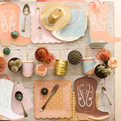 Meri Meri Party Supplies>Western Bandana Cups (8)