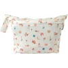 Loulou Lollipop Muslin Products|Diaper Bags>Wet Bag - French Breakfast