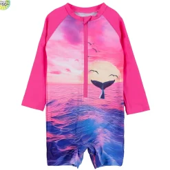 Nano Whale Long Sleeves UV Swimsuit 6-24m