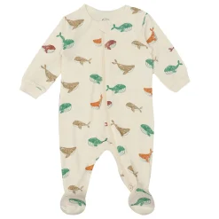 BOY Origami Whales Modal Pajamas 0-30m