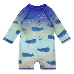 BOY Deux par Deux Whales Swimsuit 3-24m