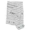 Kids Loulou Lollipop Blankets|Blankets>White Mudcloth Swaddle