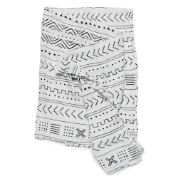 Kids Loulou Lollipop Blankets|Blankets>White Mudcloth Swaddle