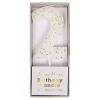 Meri Meri Party Supplies>White Number 2 Candle