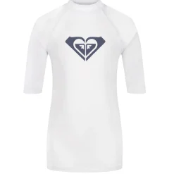 Kids Roxy Swimsuits>Whole Hearted Rashguard 7-16
