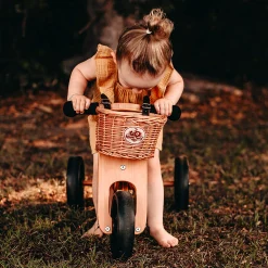 Kids Kinderfeets Wicker Bike Basket