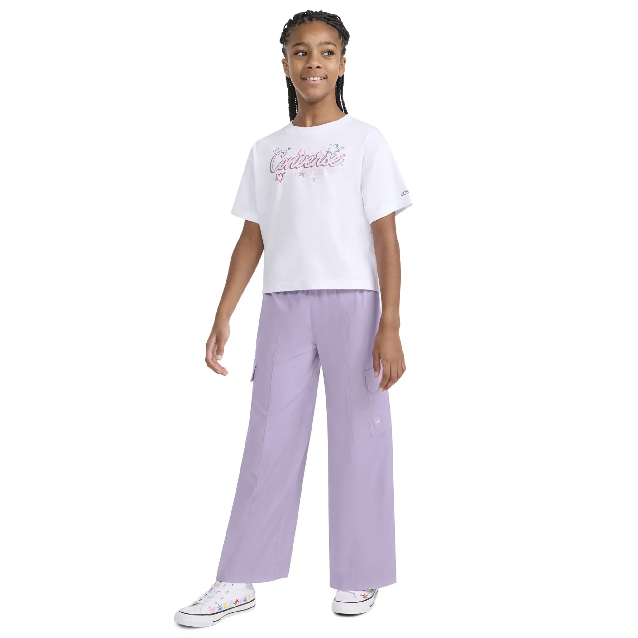 Kids Converse Wider Leg Cargo Pant 7-16y