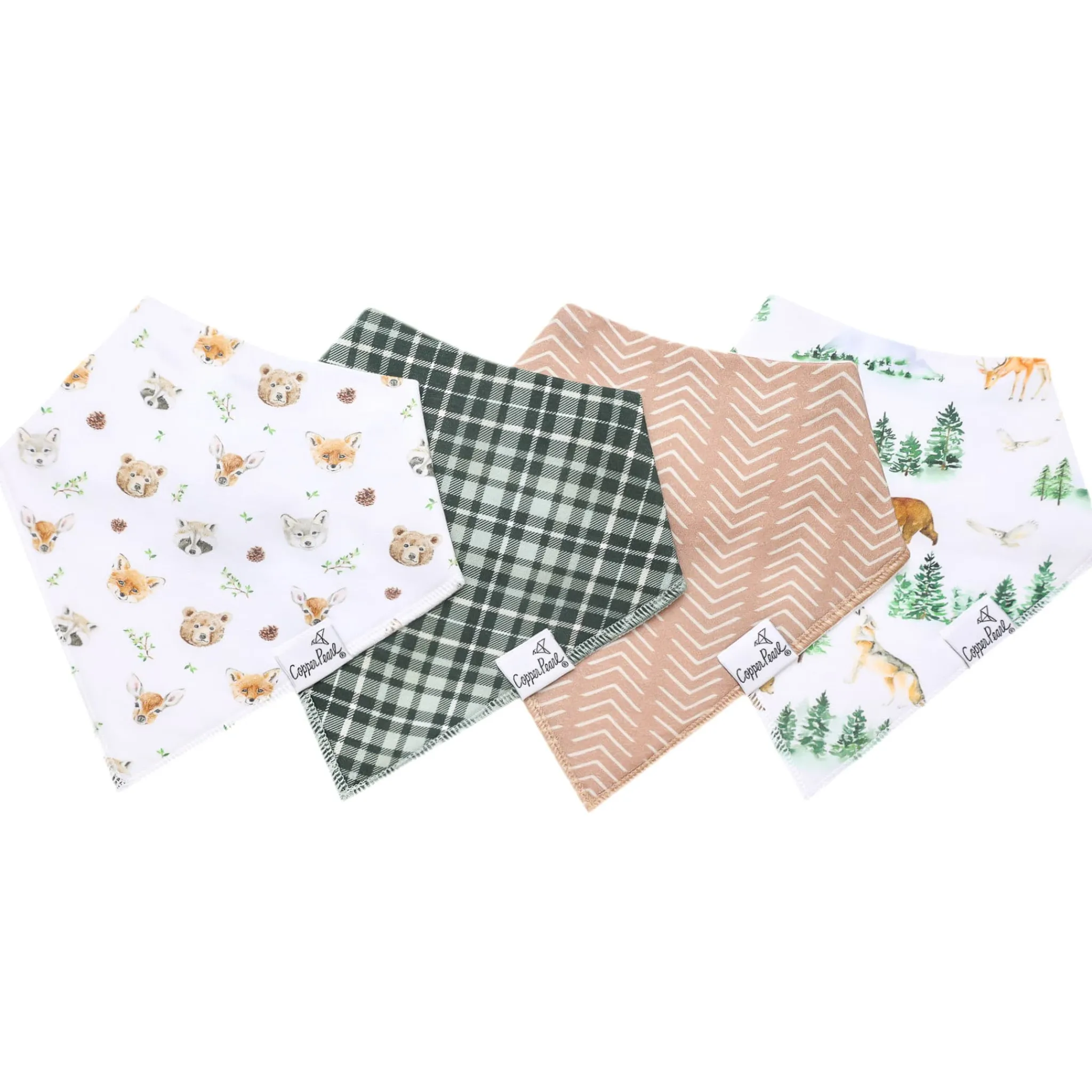 Copper Pearl Wilder Bandana Bibs (4)