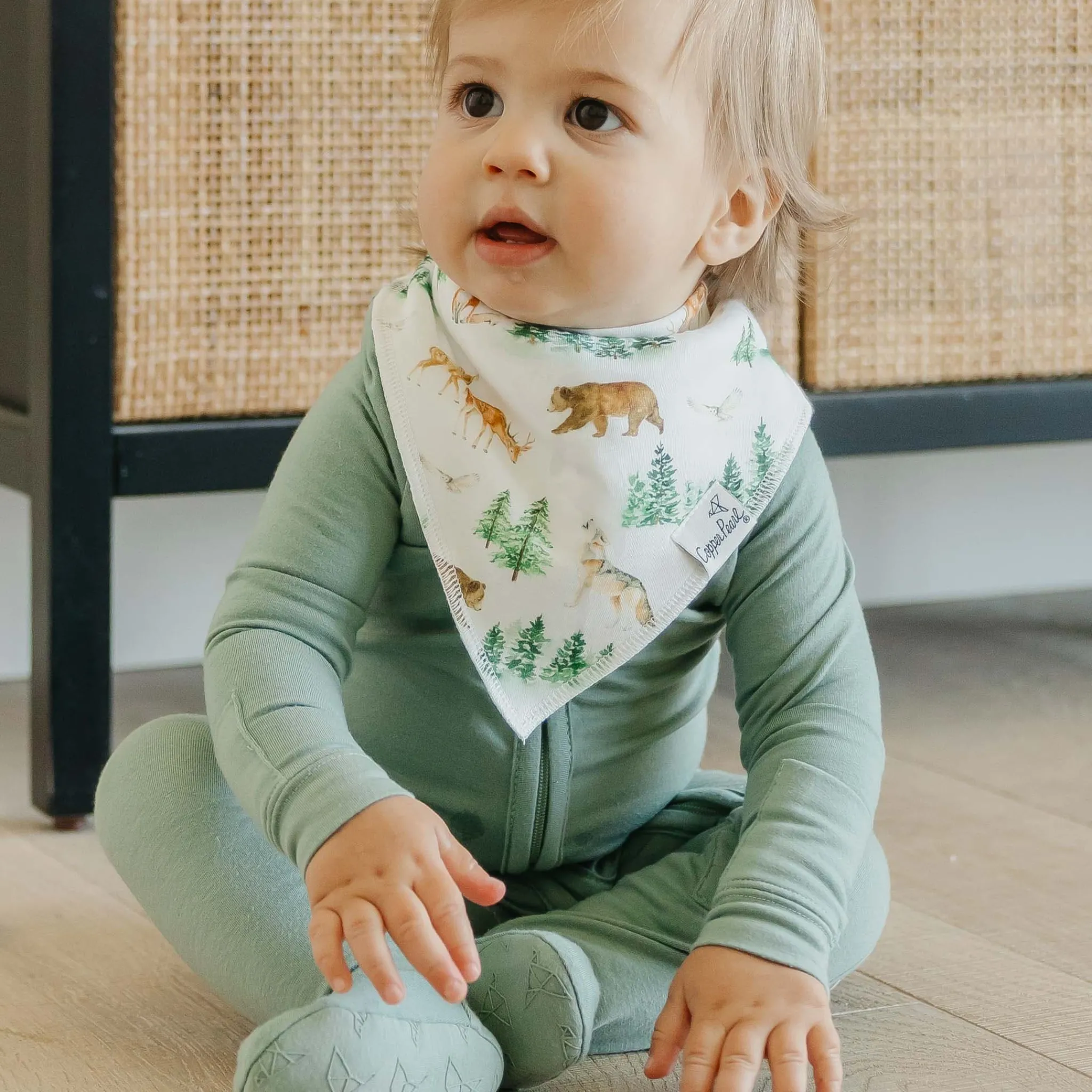 Copper Pearl Wilder Bandana Bibs (4)