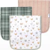 Copper Pearl Wilder Burp Cloths (3)