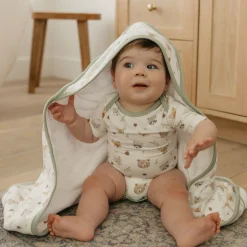 Kids Copper Pearl Wilder-knit Hooded Towel