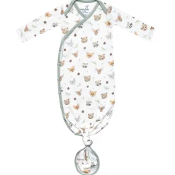 Copper Pearl Wilder-newborn Knotted Gown