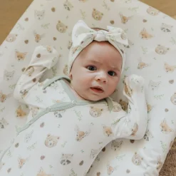 Copper Pearl Wilder-newborn Knotted Gown