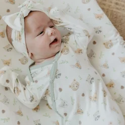 Copper Pearl Wilder-newborn Knotted Gown
