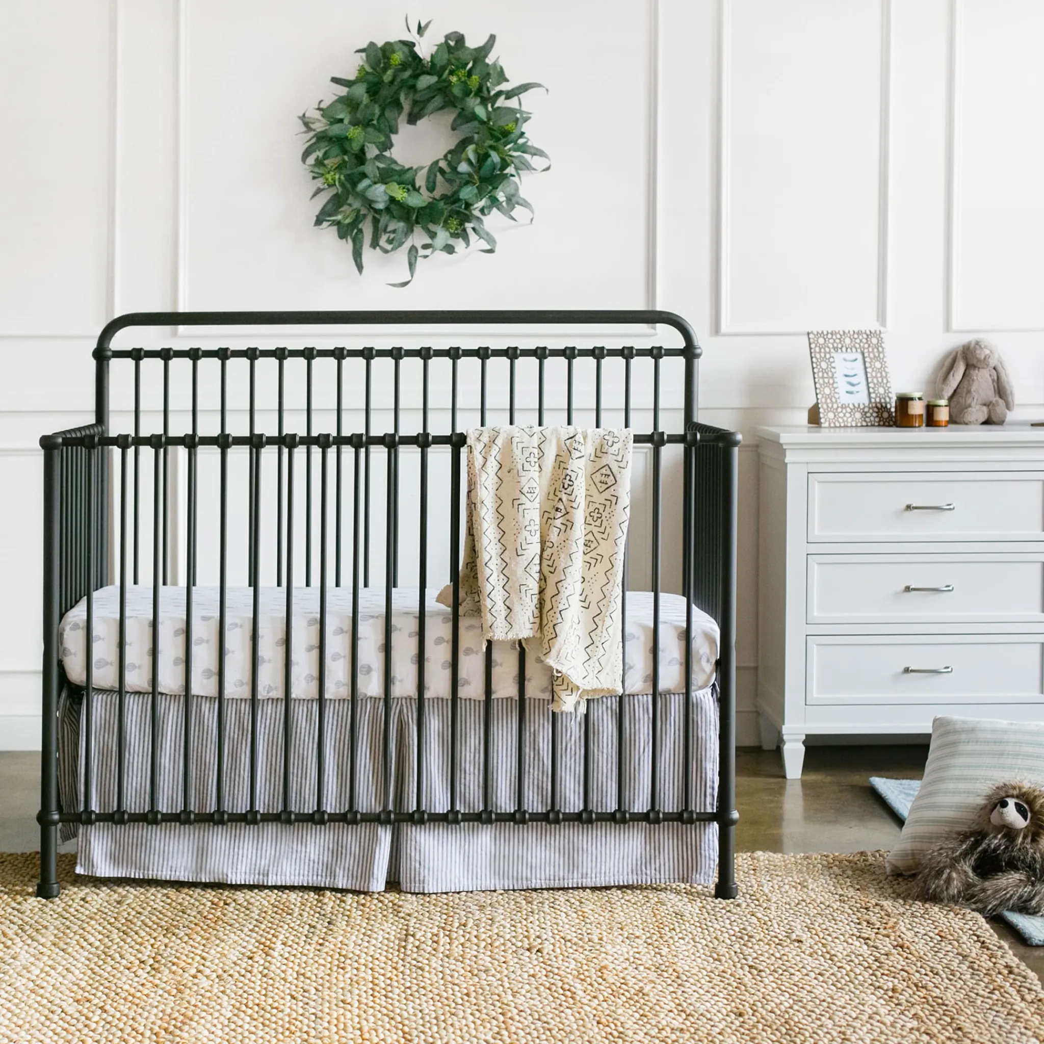 Namesake Winston 4-in-1 Convertible Crib - Vintage Iron