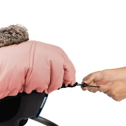 Kids/BOY Petit Coulou Winter Car Seat Cover - Classic Collection - Blush