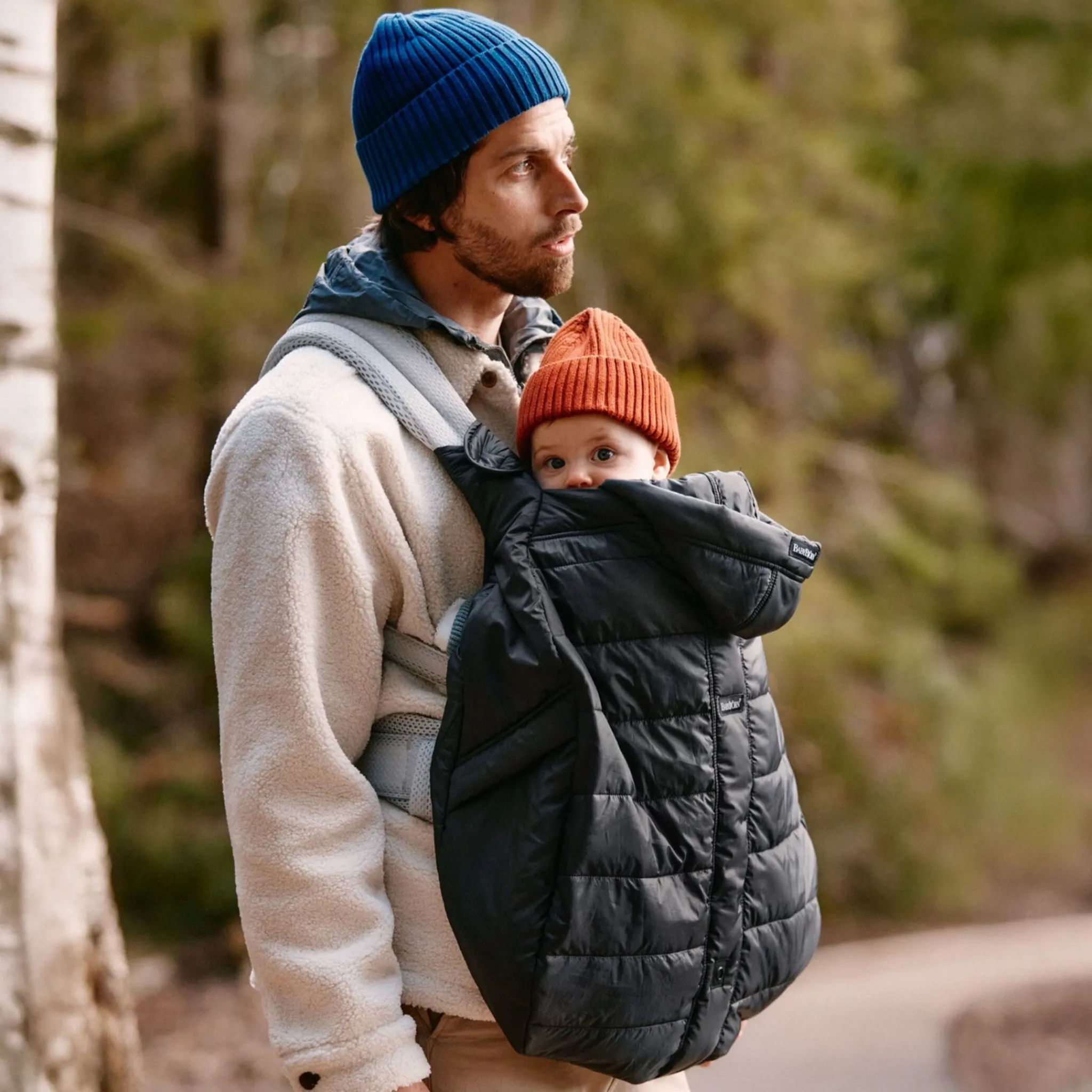 Babybjorn Outdoors & Travel|Baby Carriers>Winter Cover Baby Carrier - Black