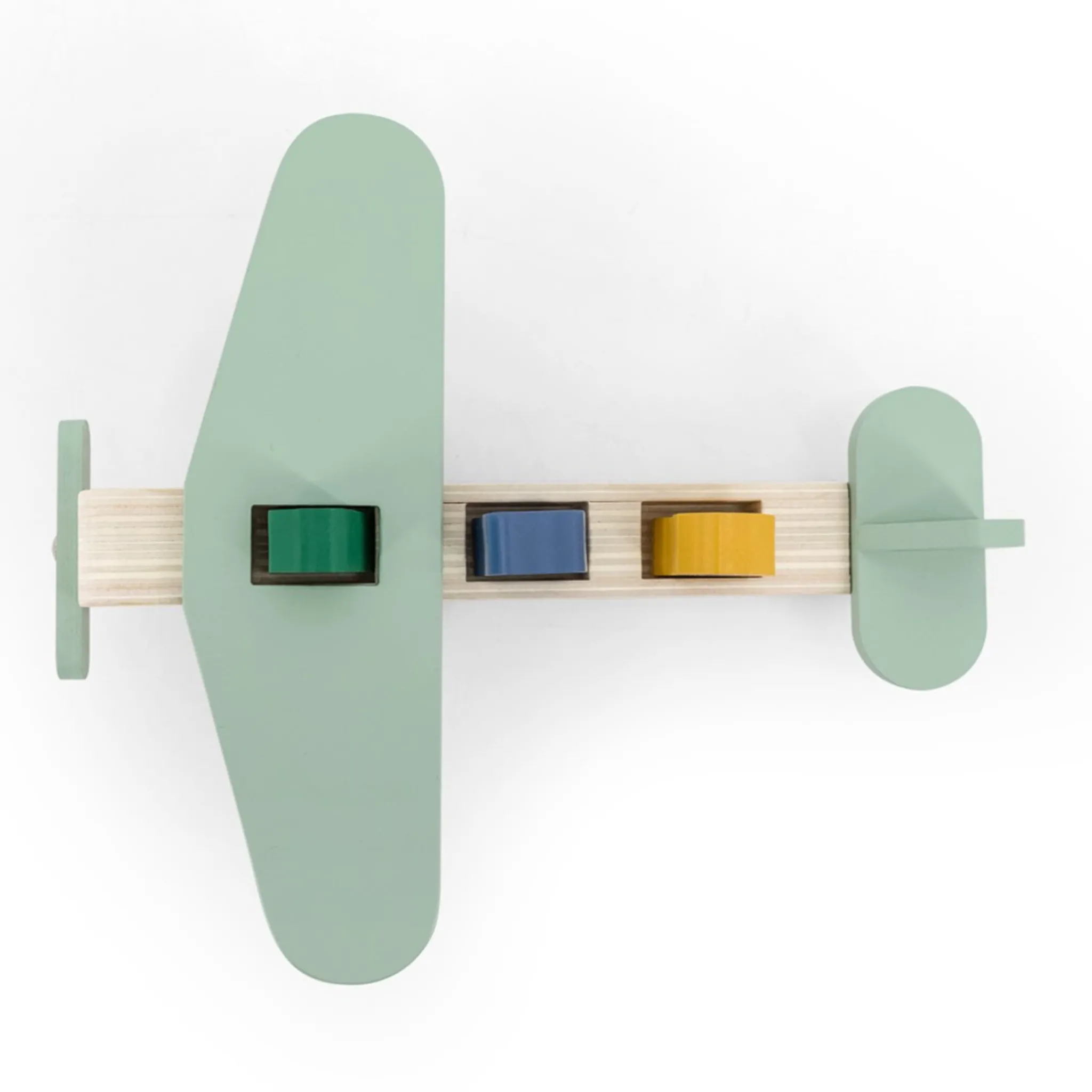 Kids Trixie Wooden Animal Airplane