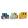 Kids Trixie Wooden Toys>Wooden Animal Car Set