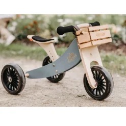 Kids Kinderfeets Wooden Bike Crate