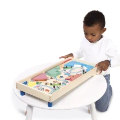 Kids Janod Board Games>Wooden pinball Fairground