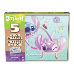 Kids Kid Jouets Puzzles>Wooden Puzzle 5-in-1 - Stitch
