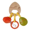Little Big Friends Teething Toys>Wooden Rattle - Dino