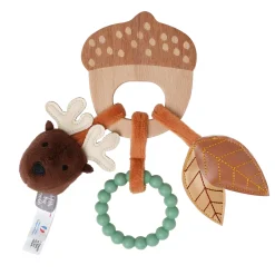 Little Big Friends Wooden Rattle - Forest
