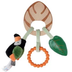 Little Big Friends Wooden Rattle - Jungle